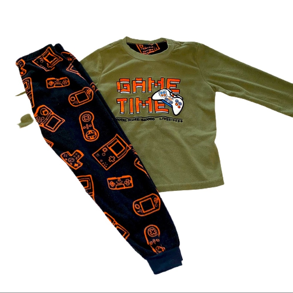 Game Over Fleece Boys 4-5 yrs Pajama Set
